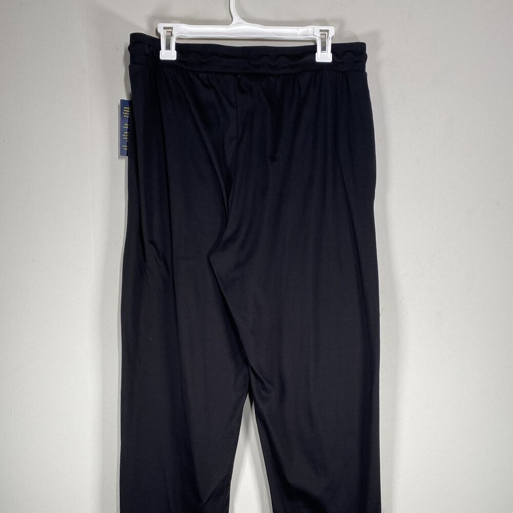 Polo Ralph Lauren Luxury Mercerized Pajama Pants Men's Large Black Sleepwear NWT - Picture 2 of 12